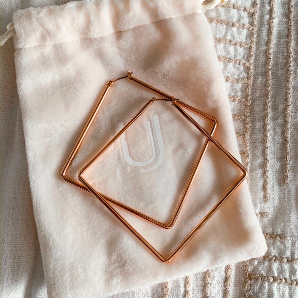 Uncommon James “Girl Boss” Hoop earrings